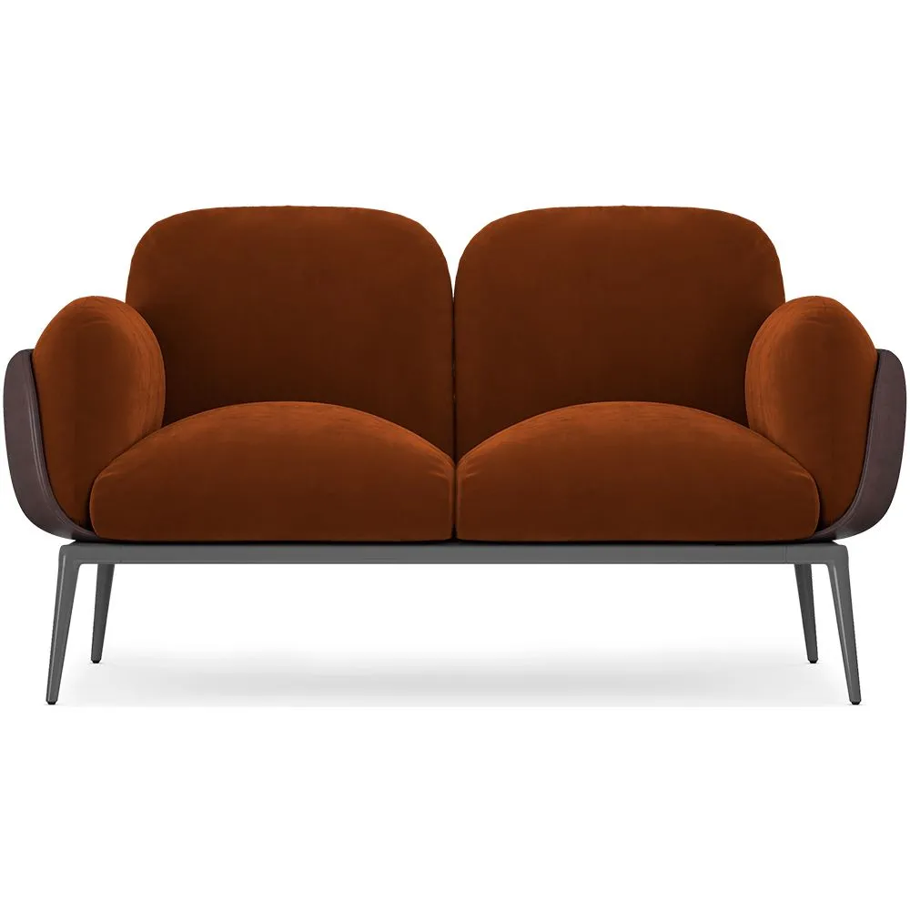 2-Seater Sofa - Upholstered in Velvet - Vandan image 8