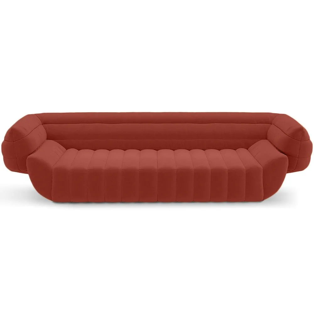 Velvet Upholstered Sofa - 3/4 seats - Caden image 8