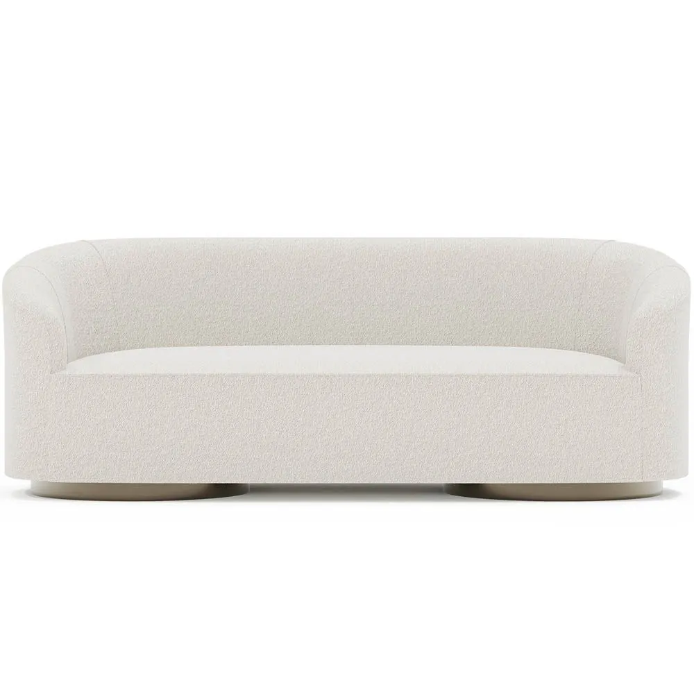 3/4 Seater Sofa - Upholstered in Bouclé Fabric - Herina image 8
