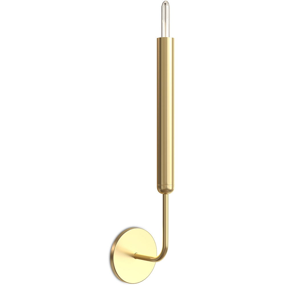  Buy Wall Sconce Candle Lamp in Gold - Lica Aged Gold 60666 - in the UK