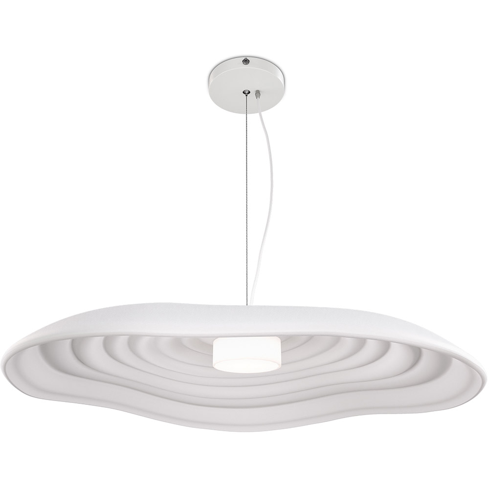  Buy Resin Pendant Lamp - Grebi White 60670 - in the UK