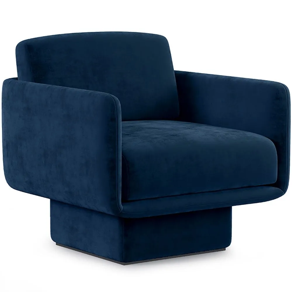 Velvet Upholstered Armchair - Jackson image 8