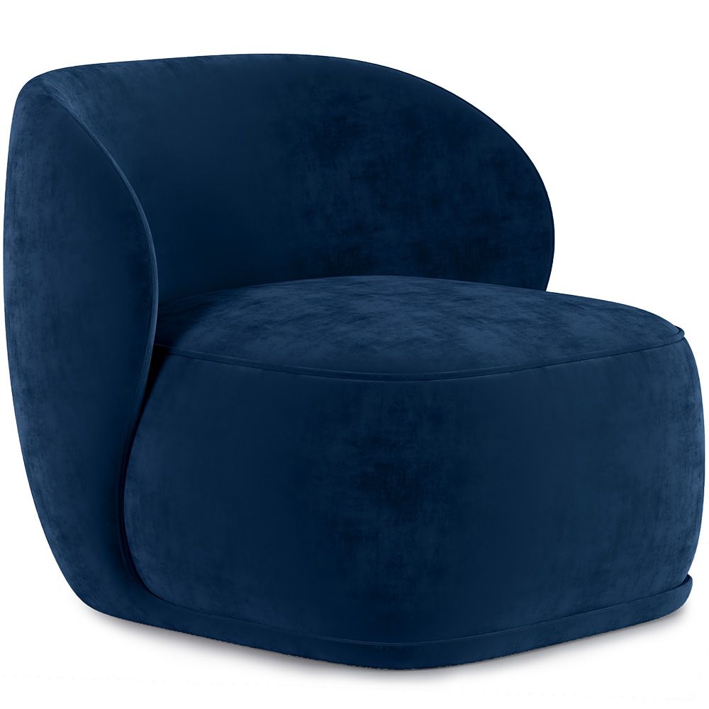 Velvet Upholstered Armchair - Mykel image 8