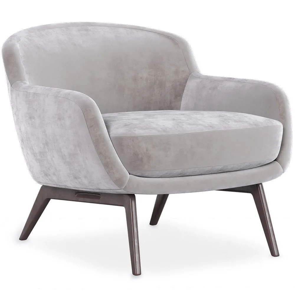 Velvet Upholstered Armchair - Jenna image 8