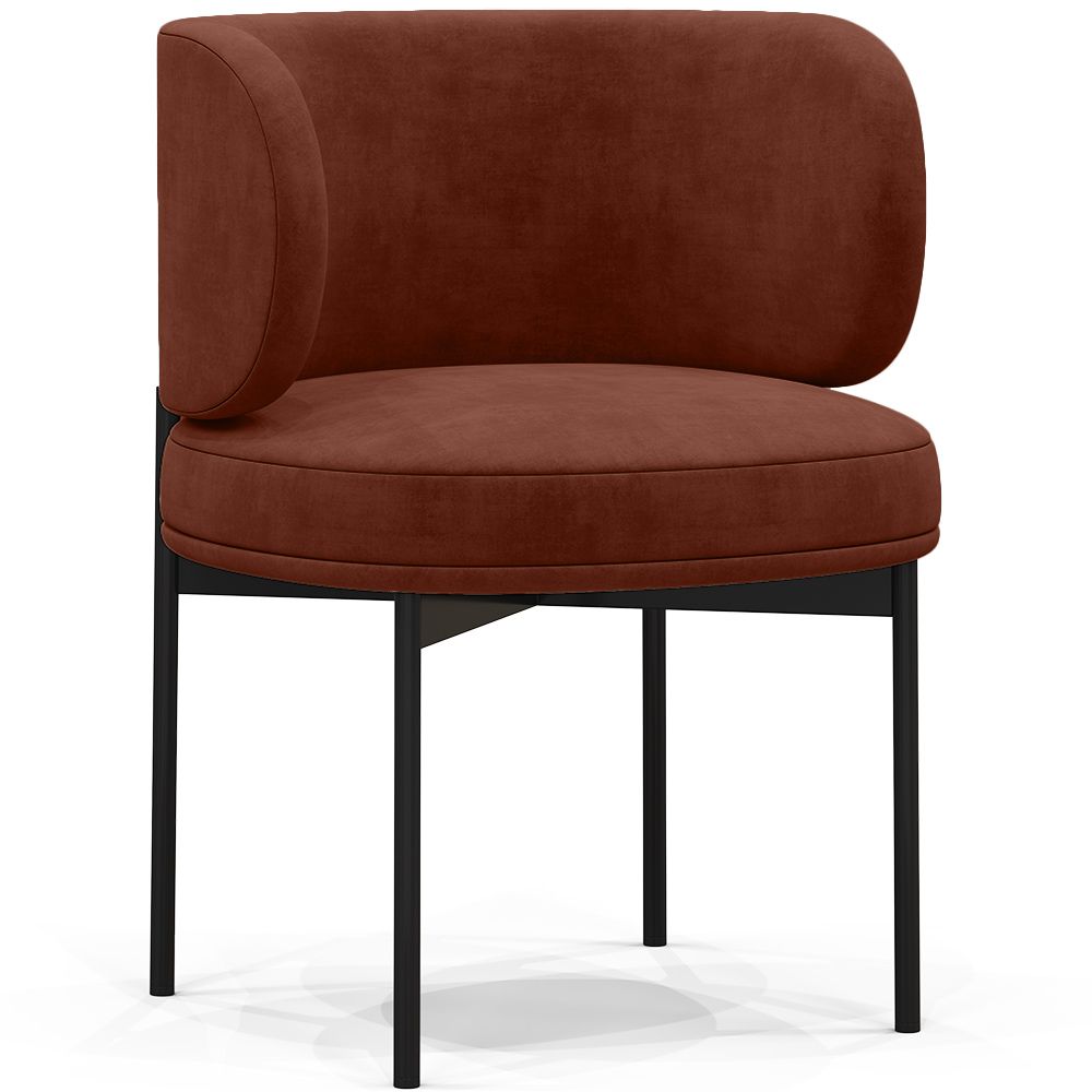 Dining Chair - Upholstered in Velvet - Loraine image 8