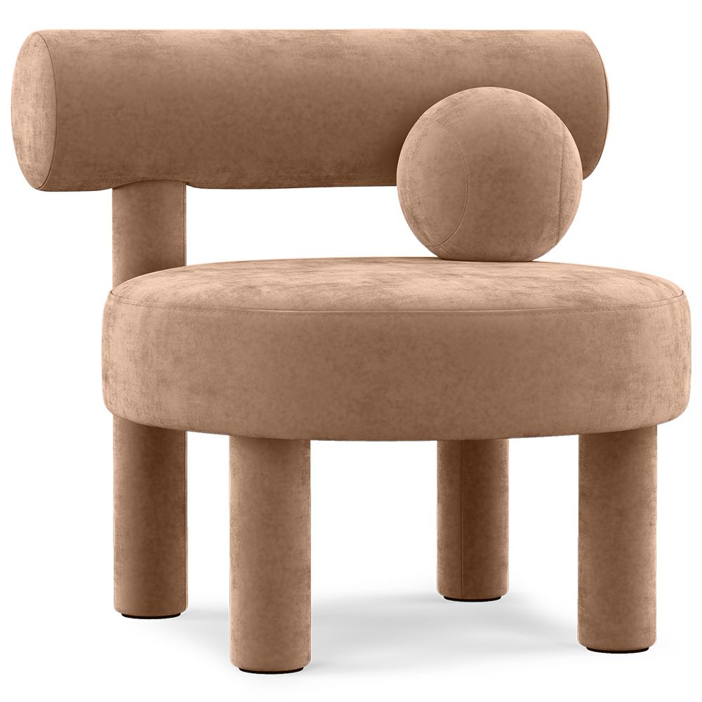  Armchair - Upholstered in Velvet - Klena image 8