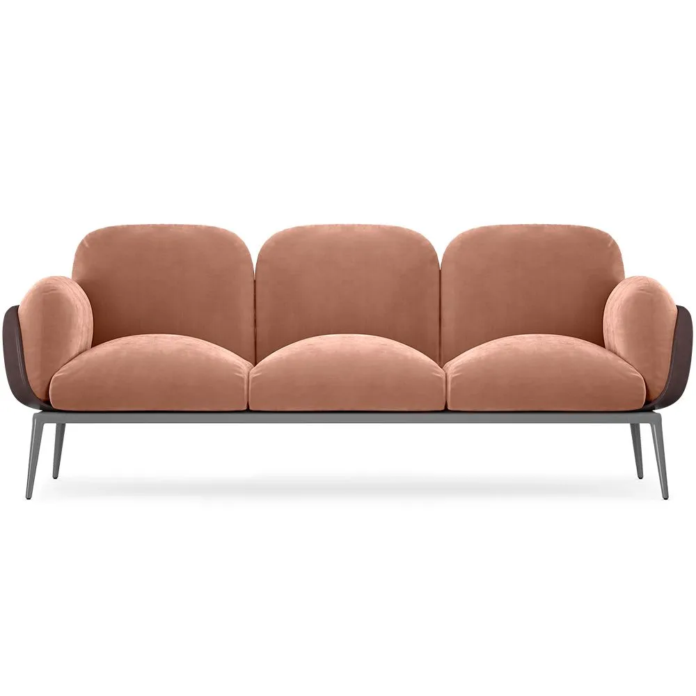 3-Seater Sofa - Upholstered in Velvet - Vandan image 8
