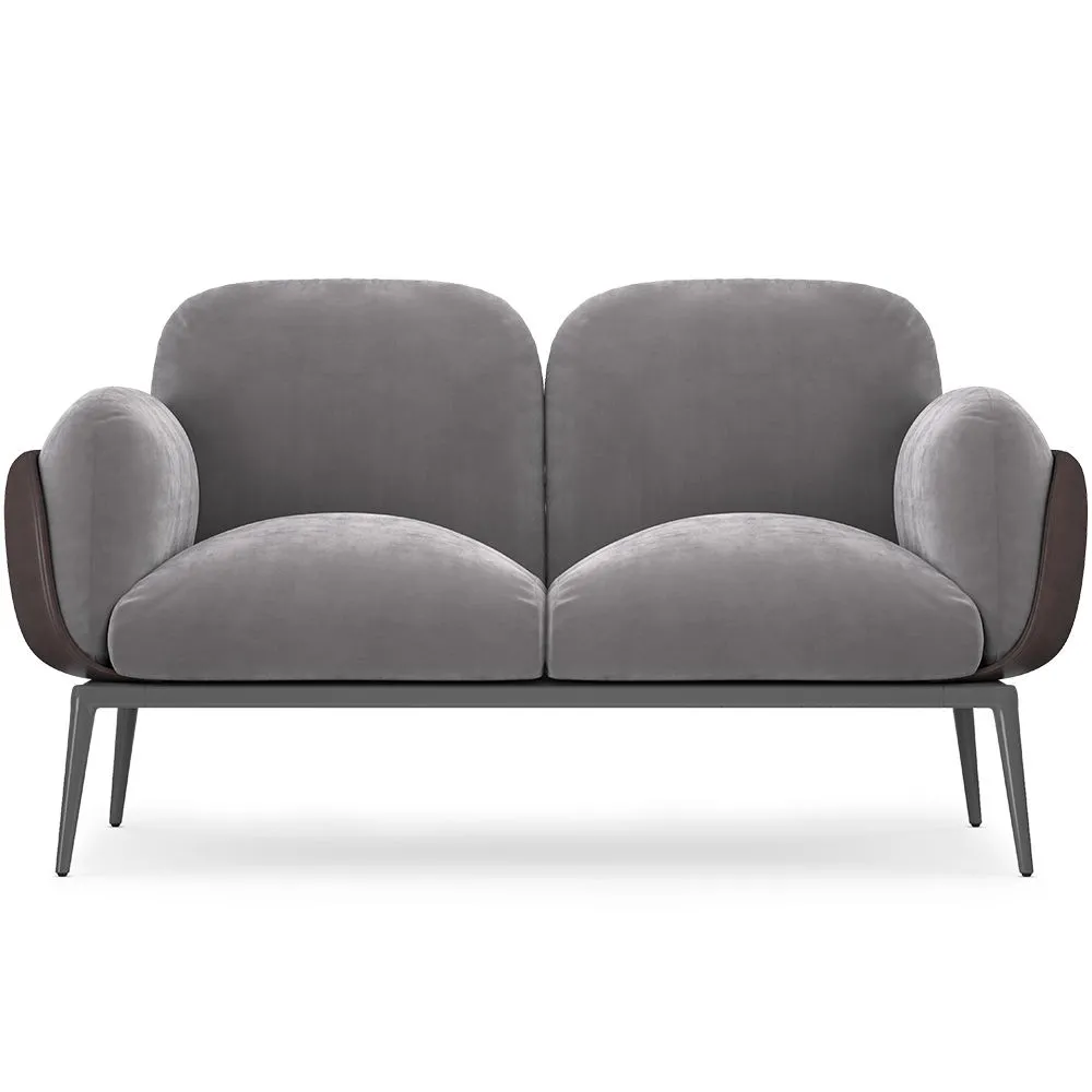 2-Seater Sofa - Upholstered in Velvet - Vandan image 8