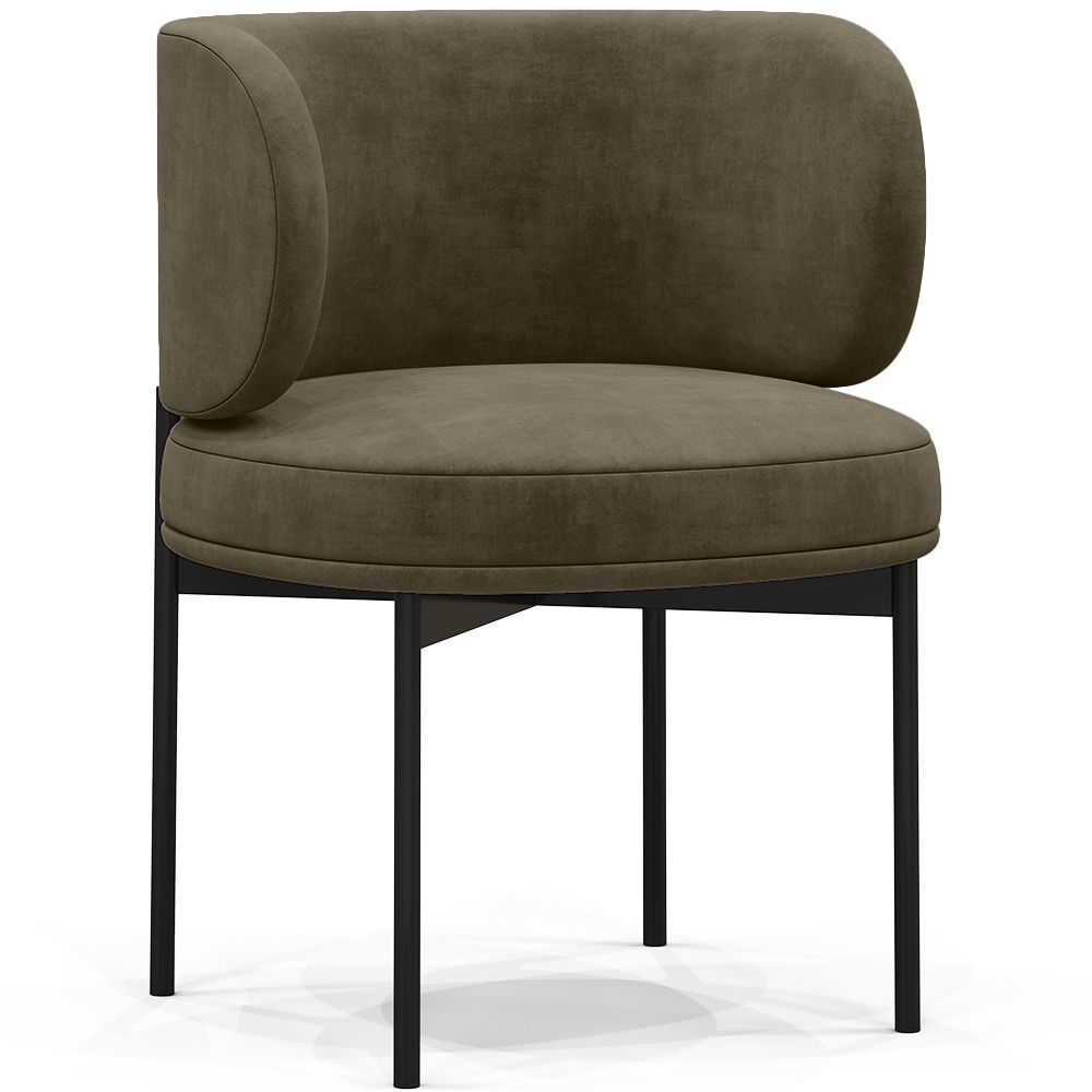 Dining Chair - Upholstered in Velvet - Loraine image 8