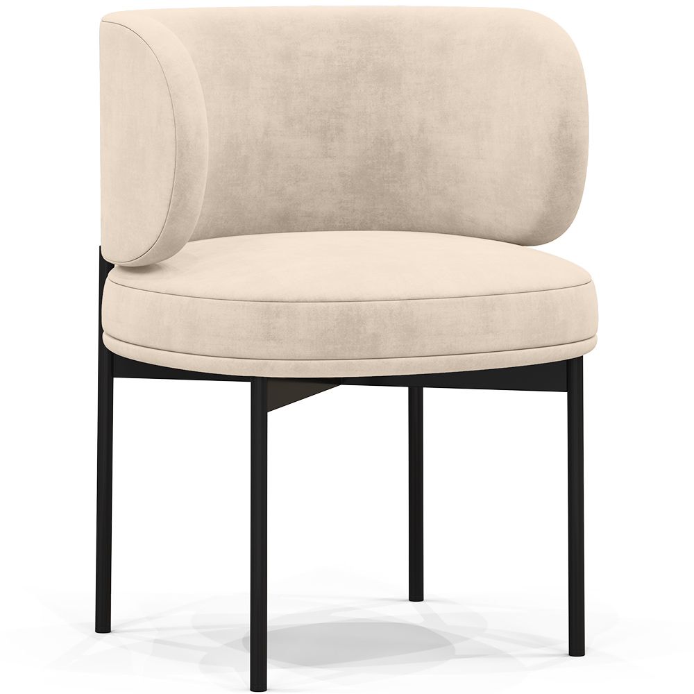 Dining Chair - Upholstered in Velvet - Loraine image 8