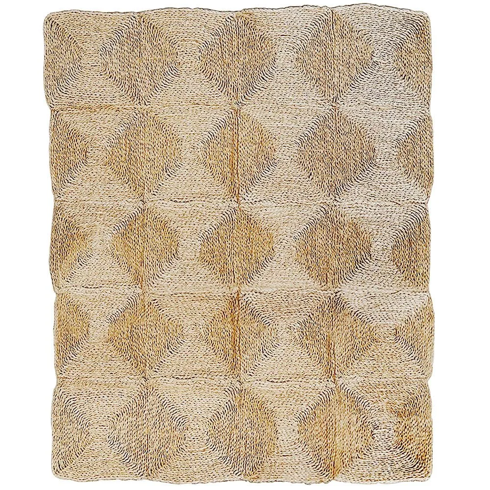 Rectangular Jute Rug - Boho Bali - 90x120 CM - Lubya image 8