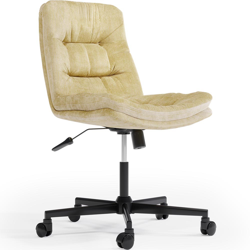  Buy Upholstered Office Chair - Swivel - Hera Yellow 61144 - in the UK