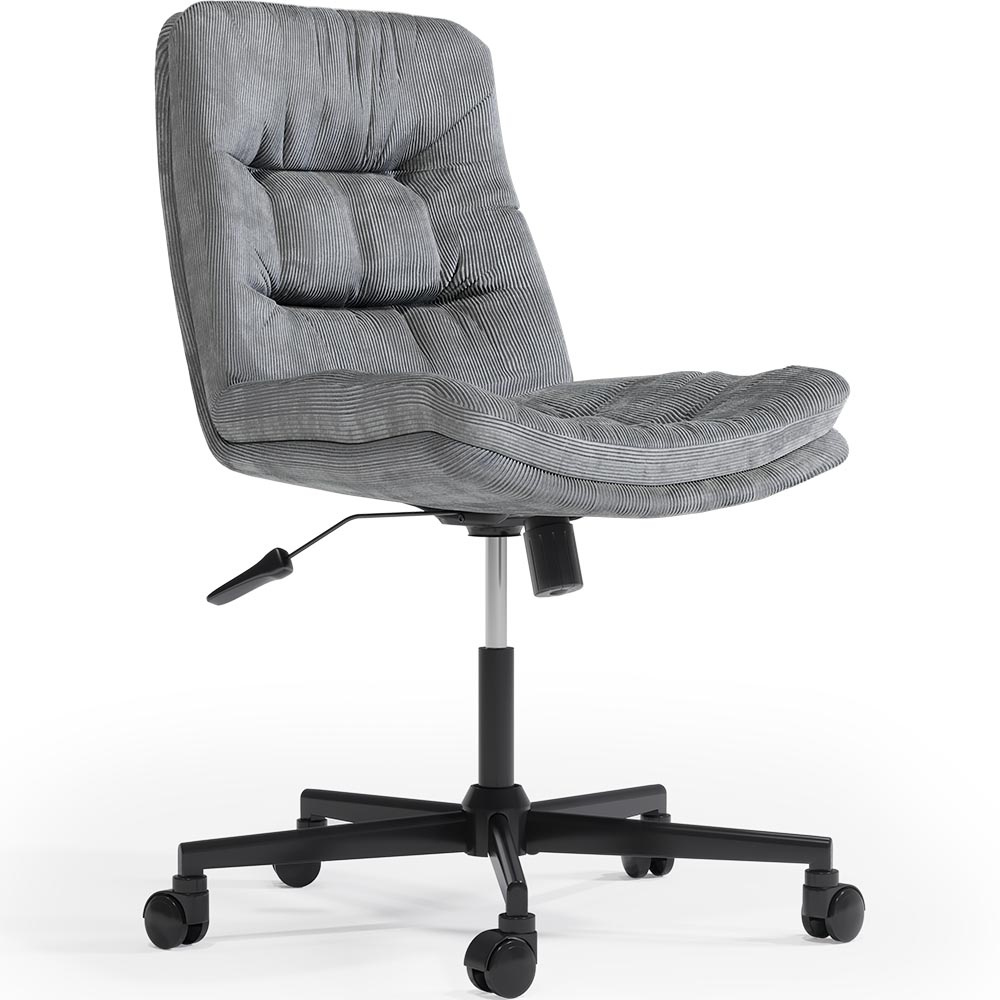  Buy Upholstered Office Chair - Swivel - Hera Dark grey 61144 - in the UK