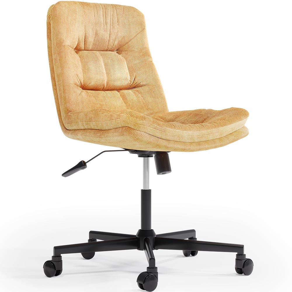  Buy Upholstered Office Chair - Swivel - Hera Orange 61144 - in the UK