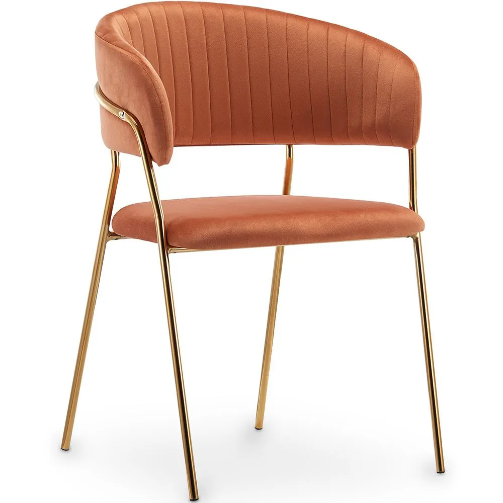Dining chair - Upholstered in Velvet - Gruna image 8
