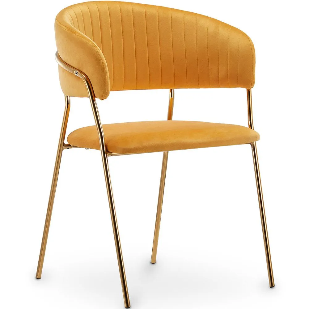 Dining chair - Upholstered in Velvet - Gruna image 8