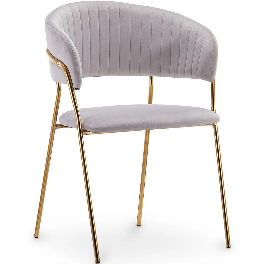 Dining chair - Upholstered in Velvet - Gruna image 8