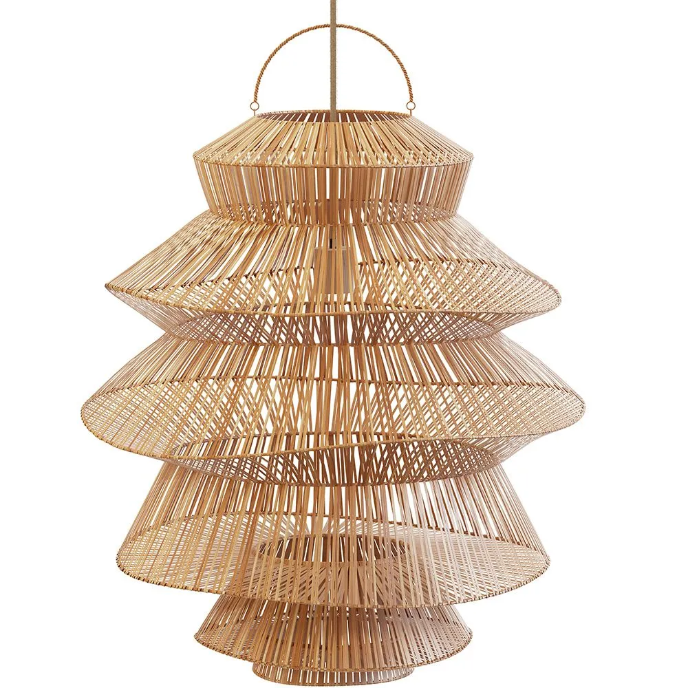 Rattan Pendant Lamp - Boho Bali - Ferta image 8