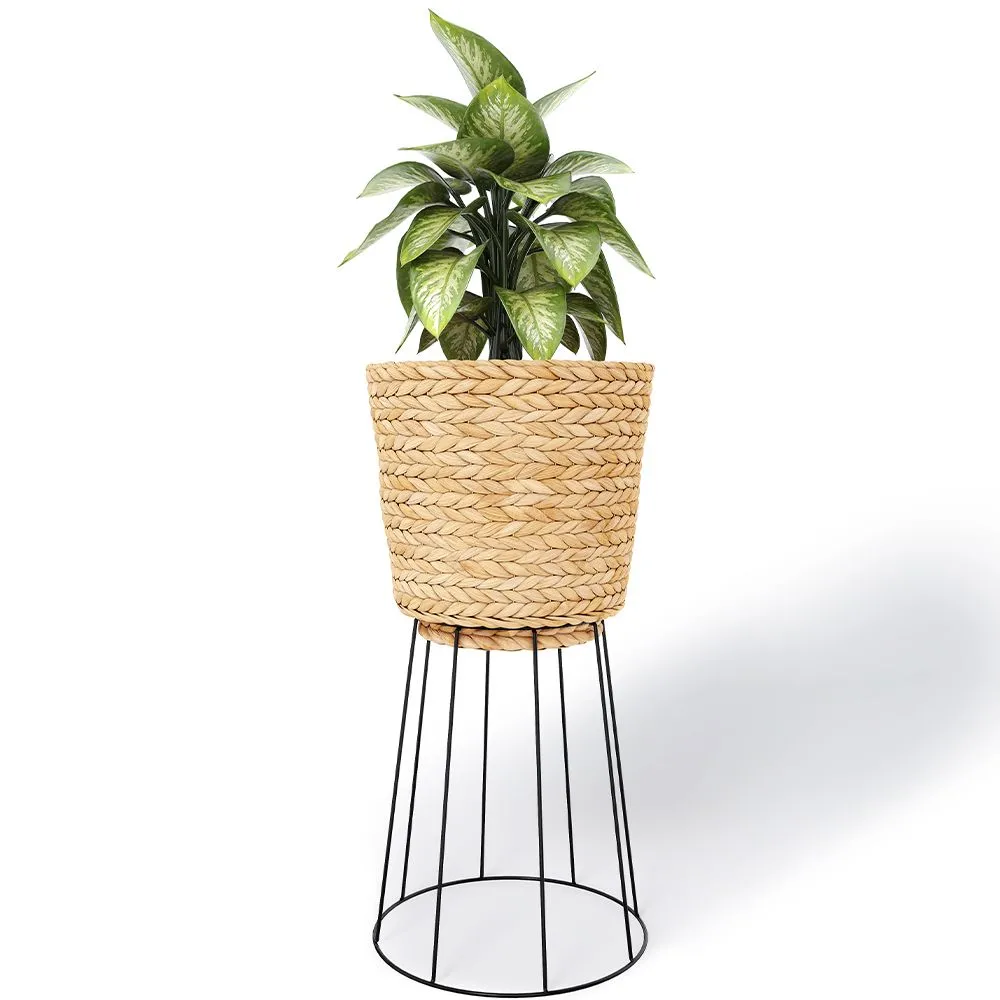 Round Floor Planter - Boho Style - 65 CM - Firna image 8