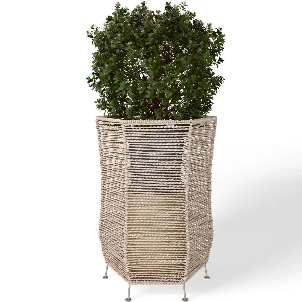 Round Floor Planter - Boho Style - Bohemian image 8