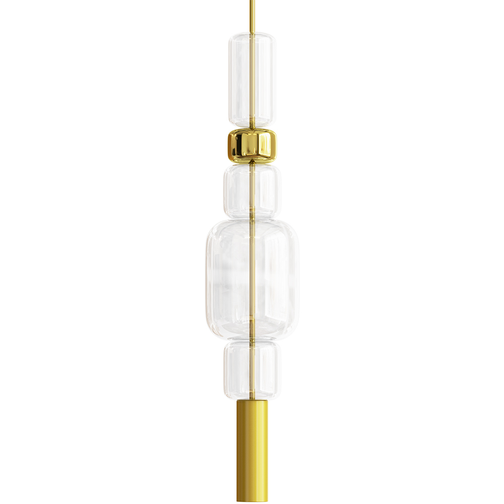  Buy Design Pendant Lamp - LED - Berat Gold 61253 - in the UK