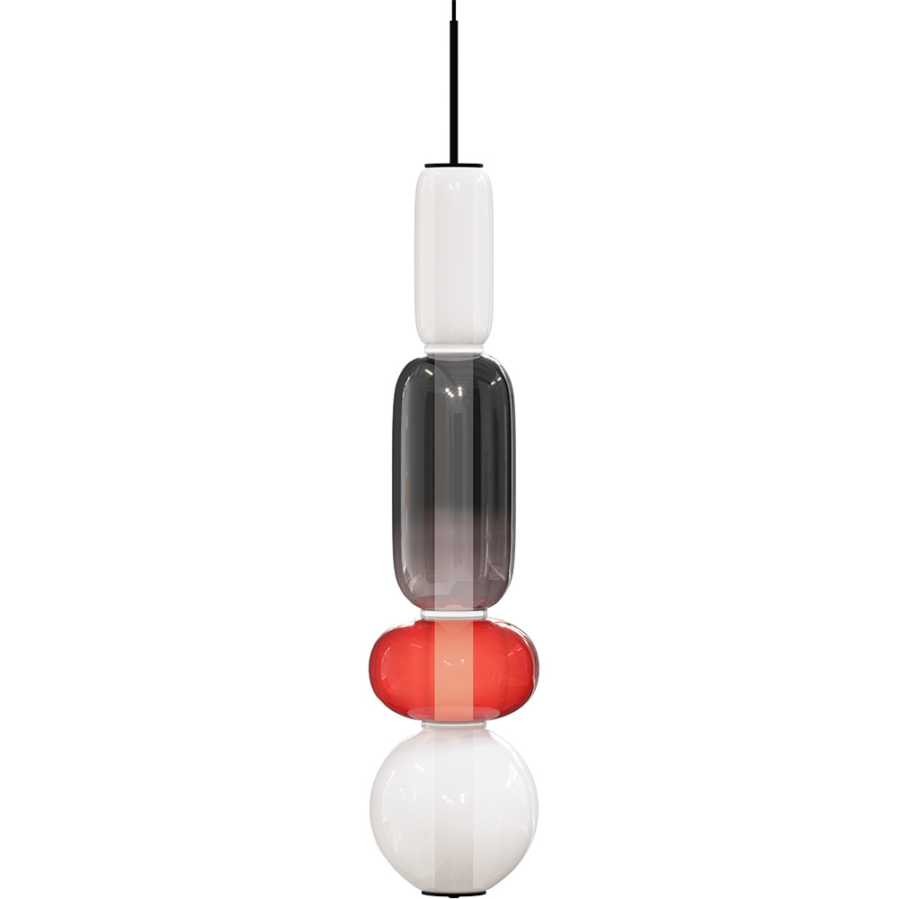  Buy Design Pendant Lamp - LED - Drinan Pink 61263 - in the UK
