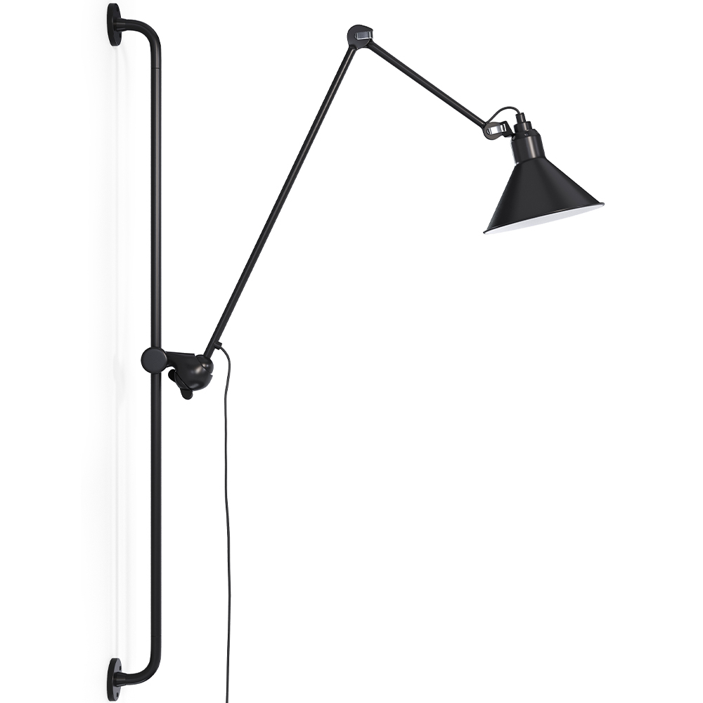  Buy Adjustable Wall-Mounted Flex Lamp - Heirn Black 61265 - in the UK