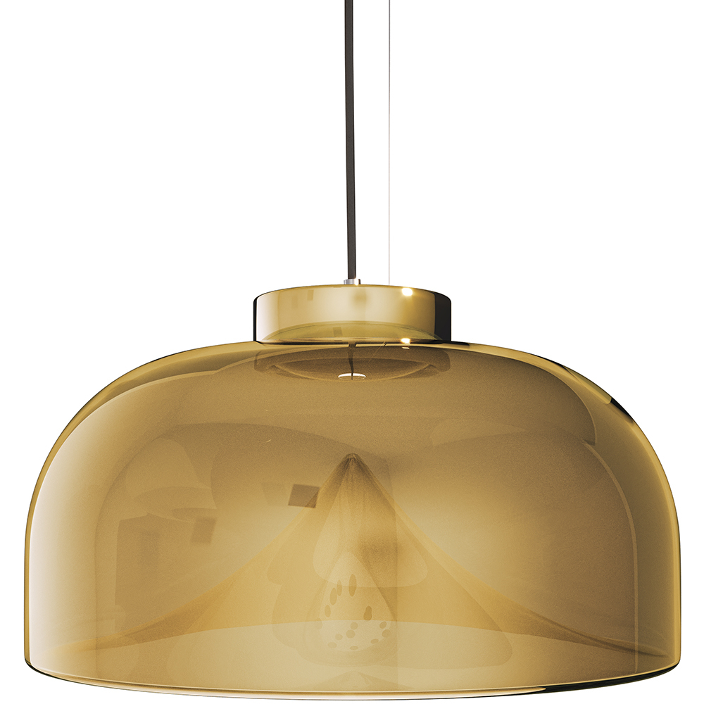  Buy Crystal Pendant Lamp - Modern Design - Grenda Amber 61266 - in the UK