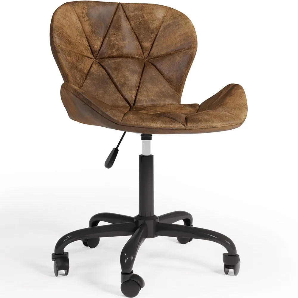 Vintage Office Chair - Vegan Leather - Delare image 8
