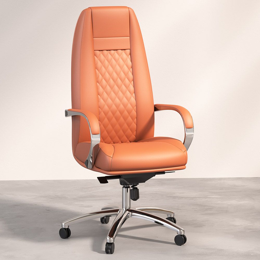 Ergonomic Office Chair with Wheels and Armrests - Manga image 8