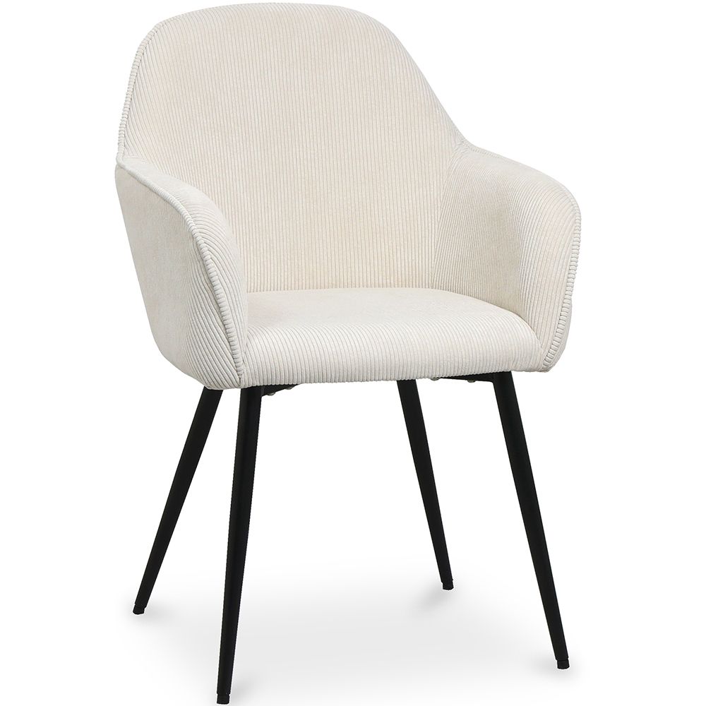 Upholstered Dining Chair in Velvet - Avrea image 8