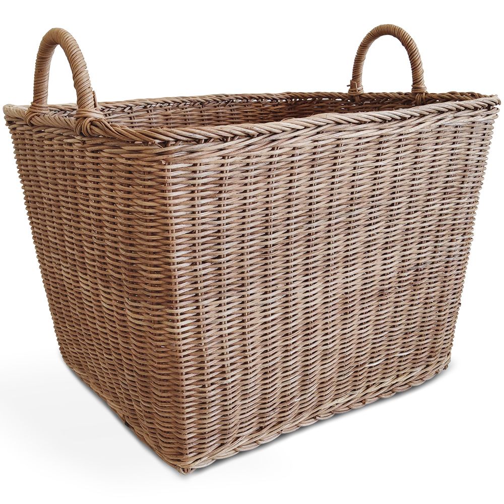  Rattan Basket with Handles - 45x35CM - Luisa image 8