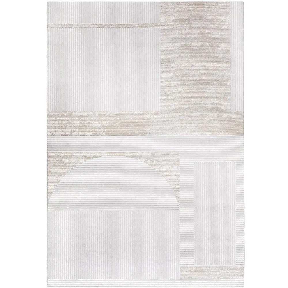 Rug Large Contemporary Modern Design - Beige (290x200 cm) - Awa image 8