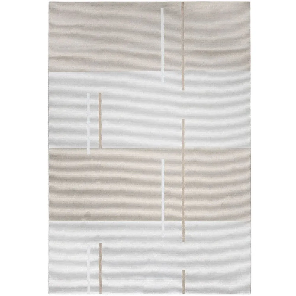 Rug Large Contemporary Modern Design - Beige (290x200 cm) - Fune image 8