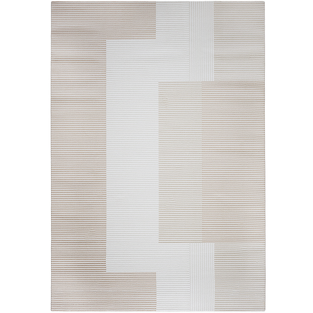 Rug Large Contemporary Modern Design - Beige (290x200 cm) - Loru image 8