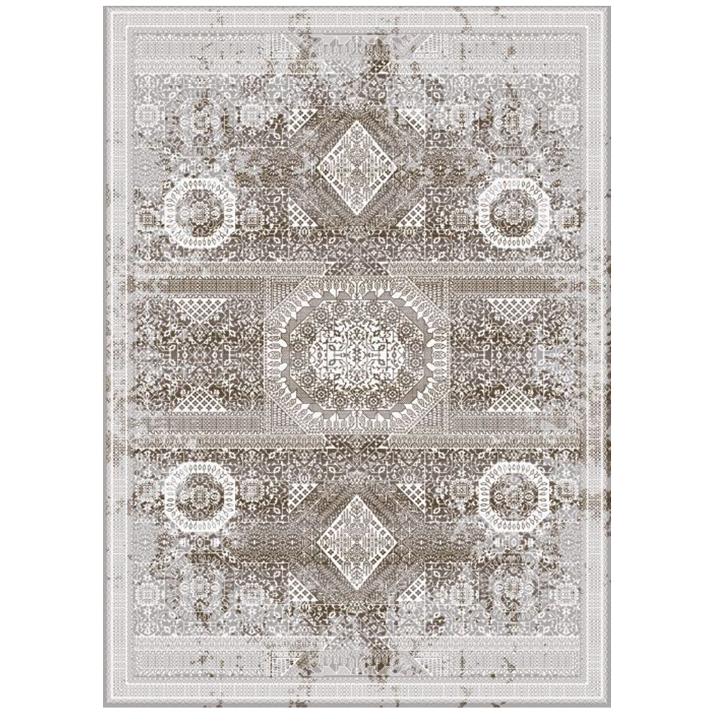  Buy Vintage Oriental Carpet - (290x200 cm) - Indo Brown 61398 - in the UK