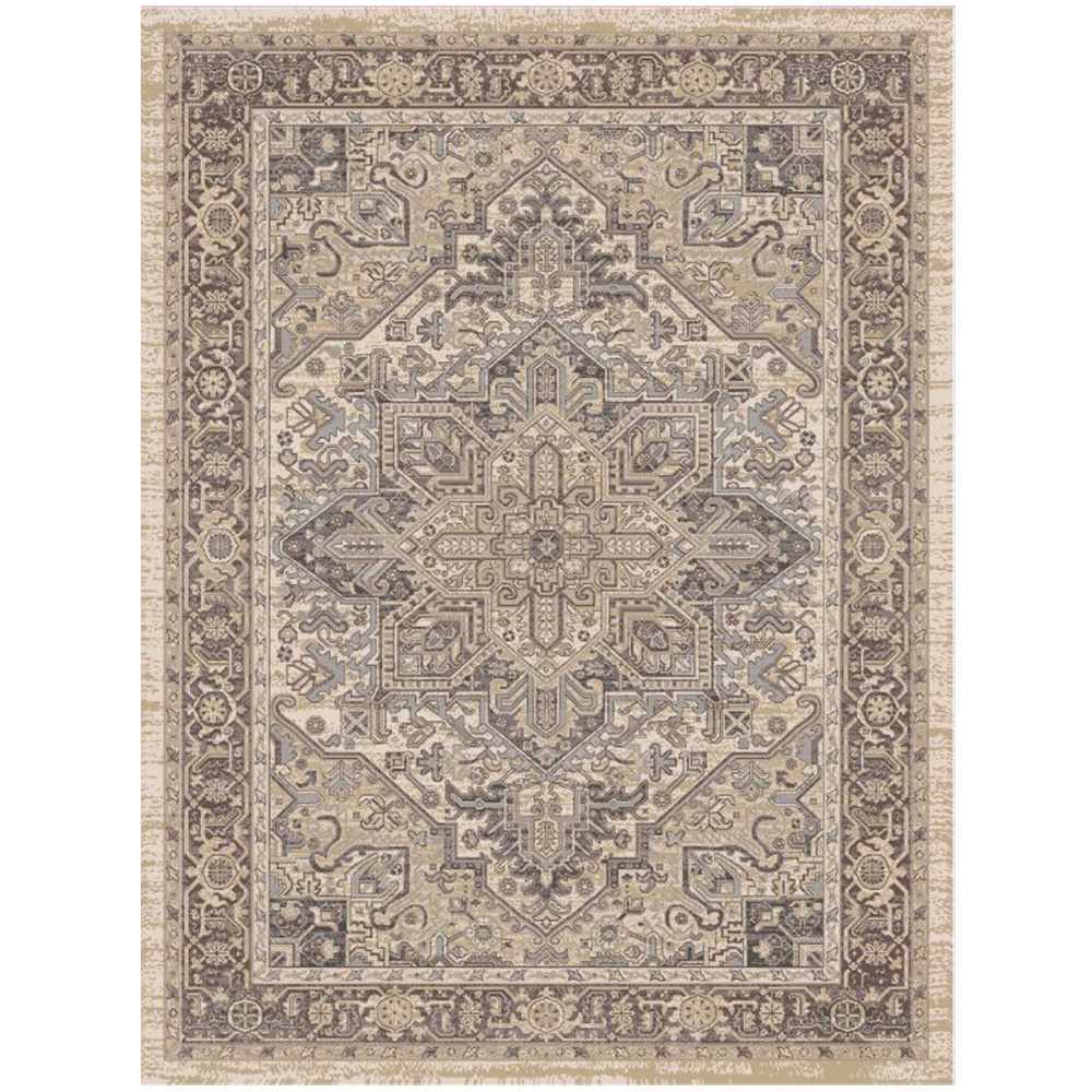  Buy Vintage Oriental Carpet - (290x200 cm) - Anel Brown 61421 - in the UK