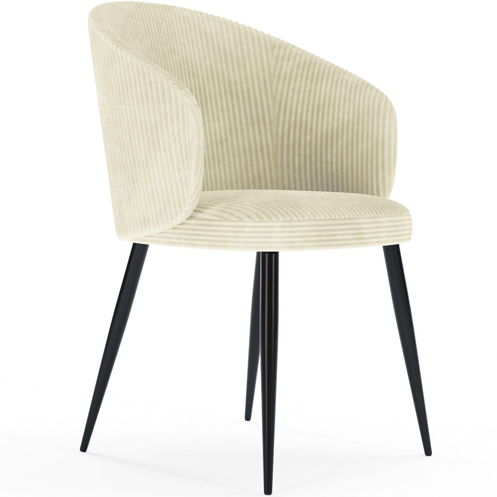 Dining Chair Corduroy Upholstered - Feudum image 8