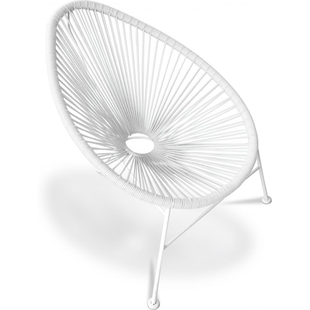  Buy Outdoor Chair - Outdoor Garden Chair - Acapulco White 58295 - in the UK