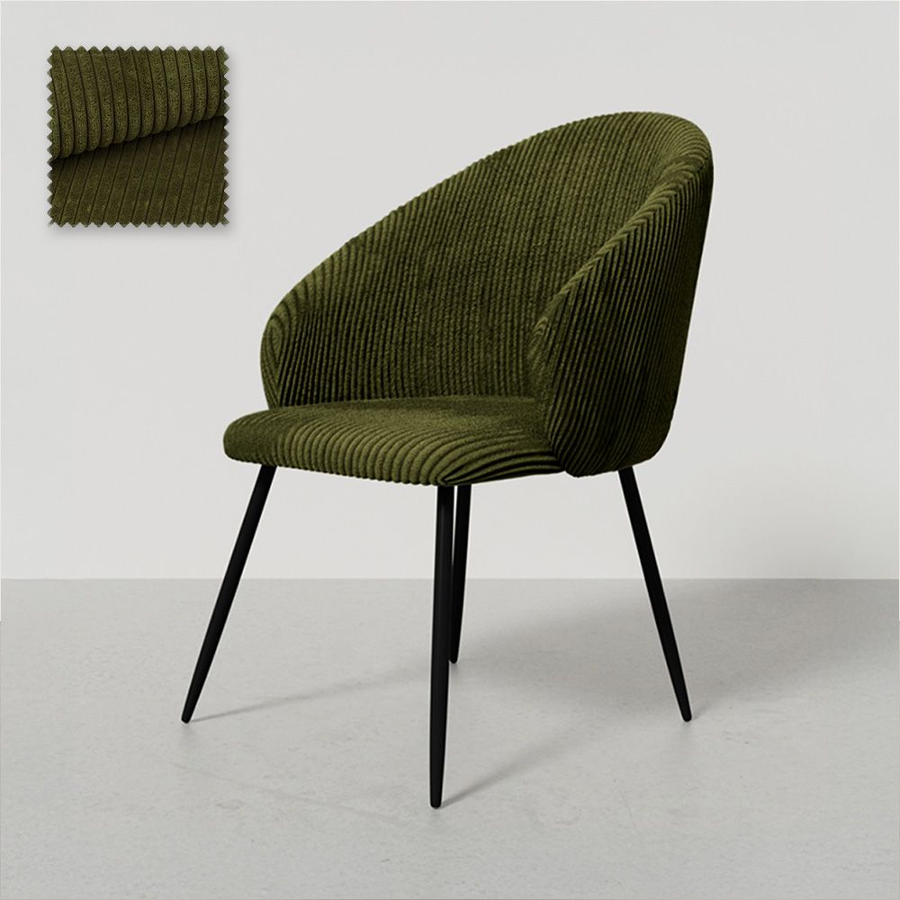 Dining Chair Upholstered in Velvet - Brugges image 8