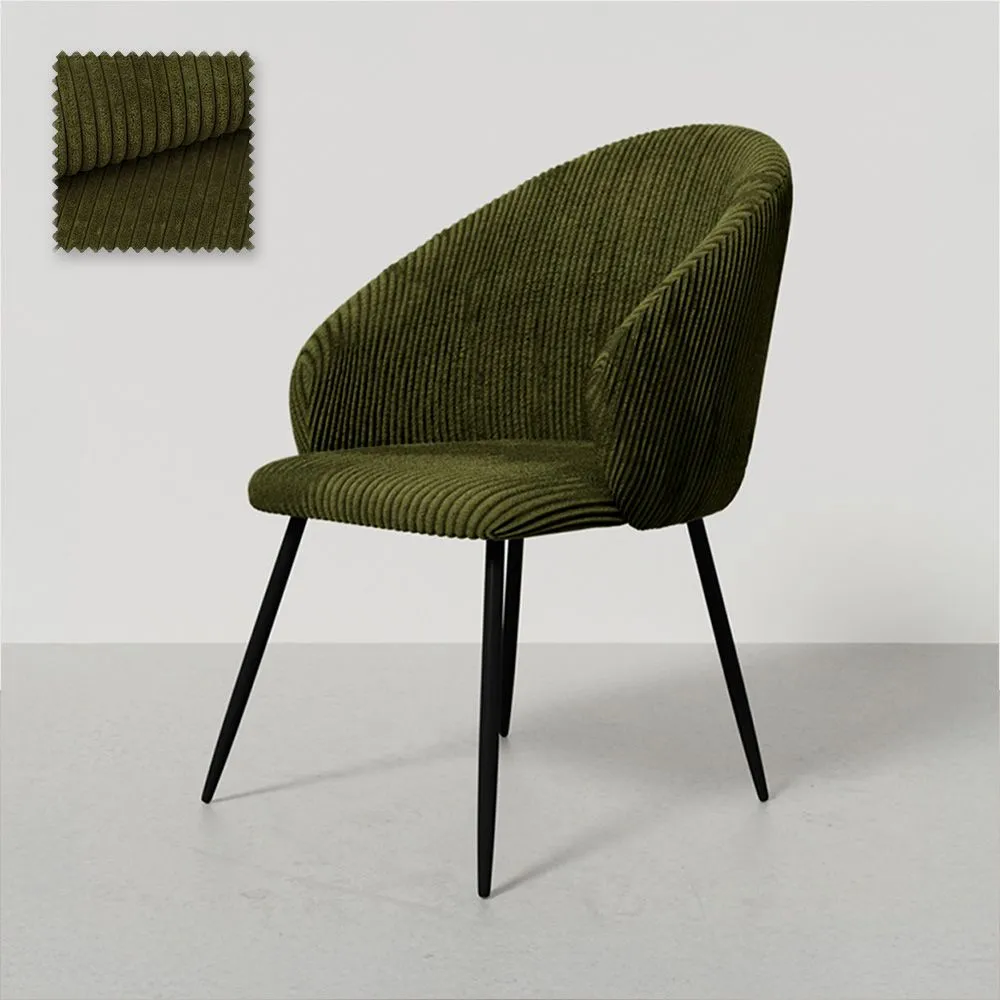 Dining Chair Upholstered in Velvet - Brugges image 8