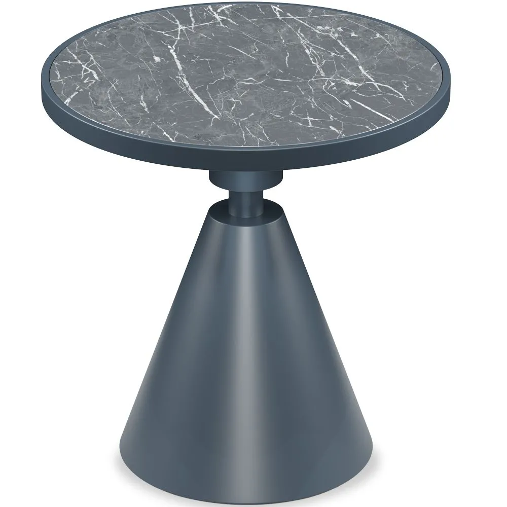 Side Table Metal and Slate - Jackie image 8