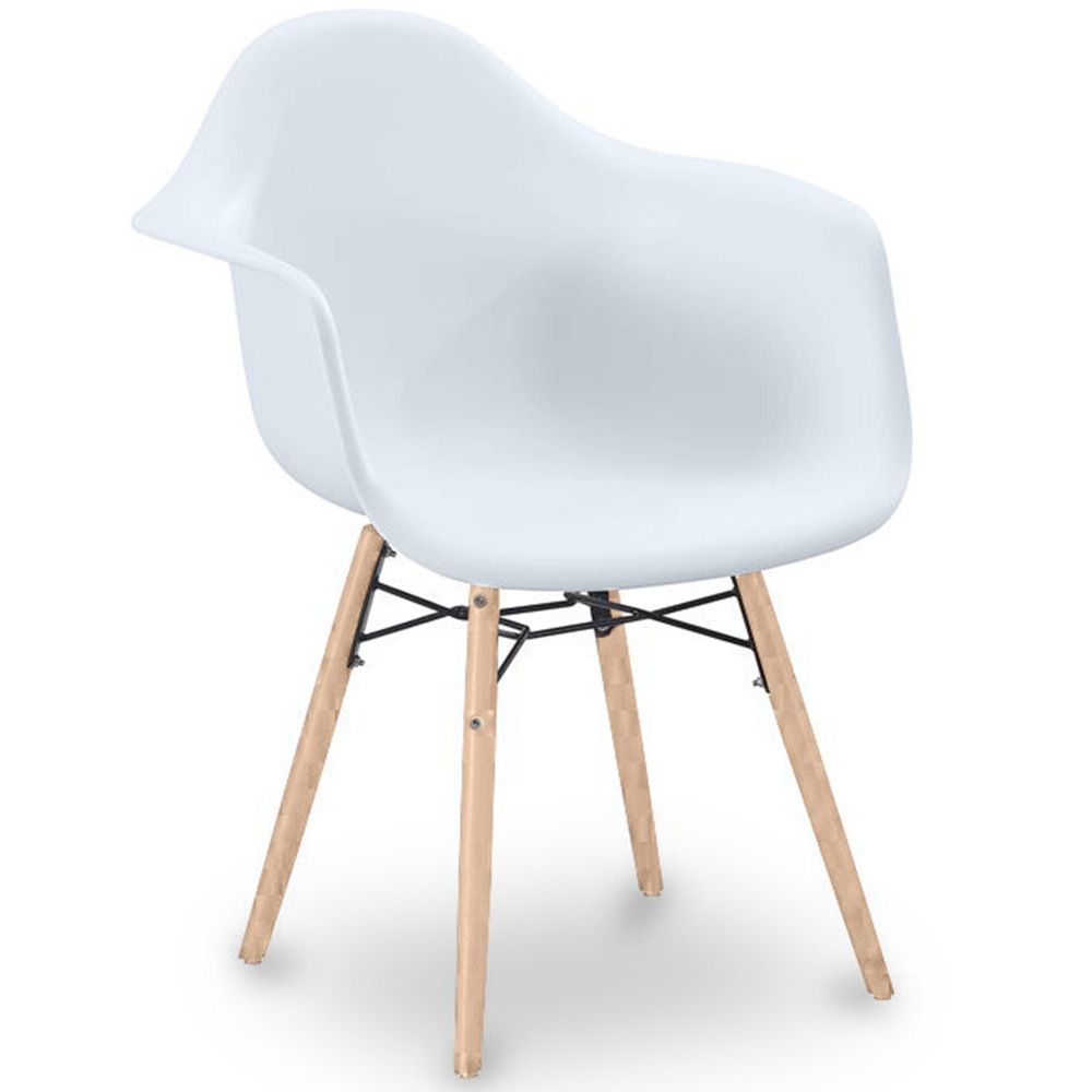 Dining Chair Scandinavian Design - Wooden Legs - Nordika image 8