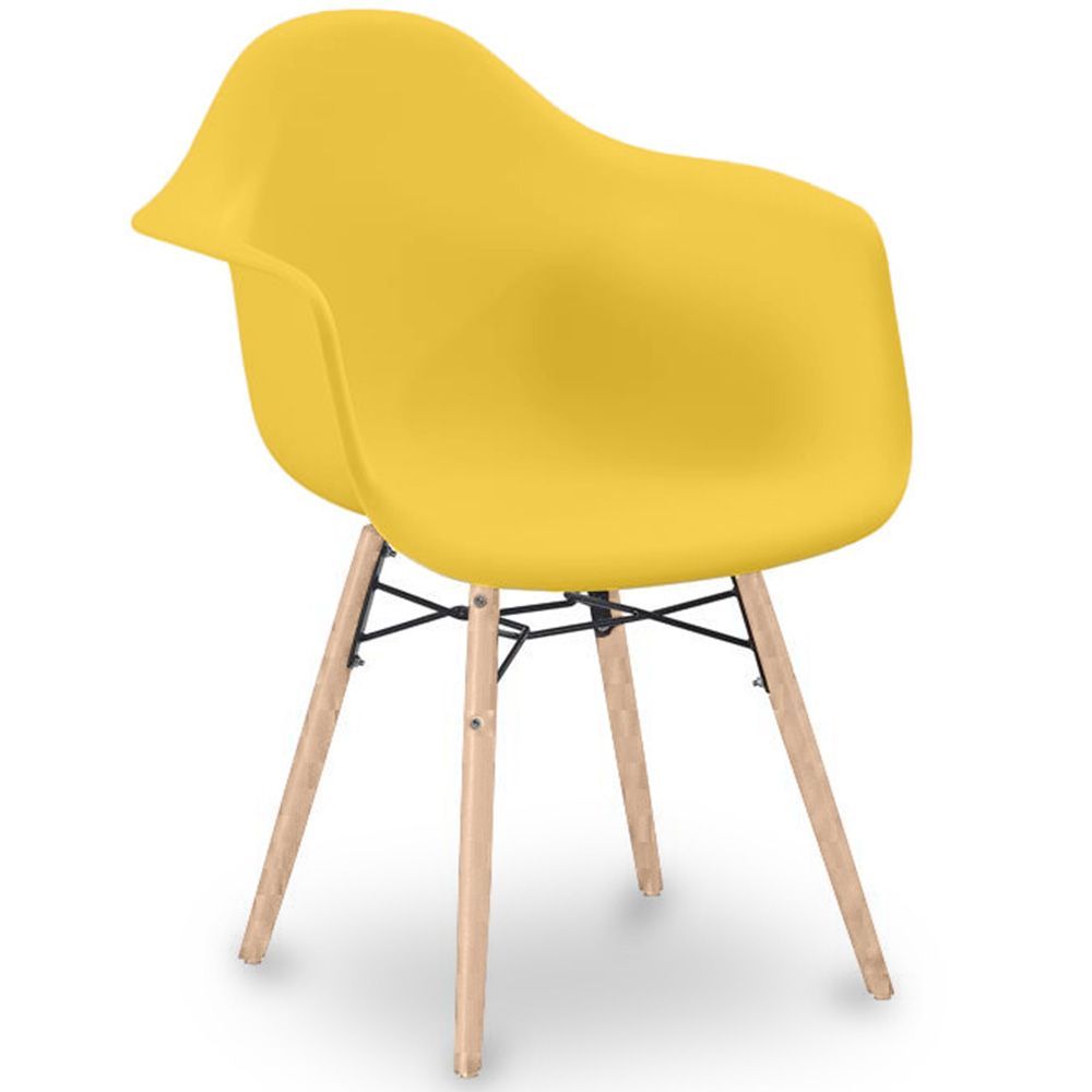 Dining Chair Scandinavian Design - Wooden Legs - Nordika image 8