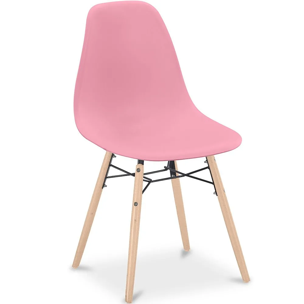 Dining Chair - Scandinavian Design - Wooden Legs - Skögur image 8