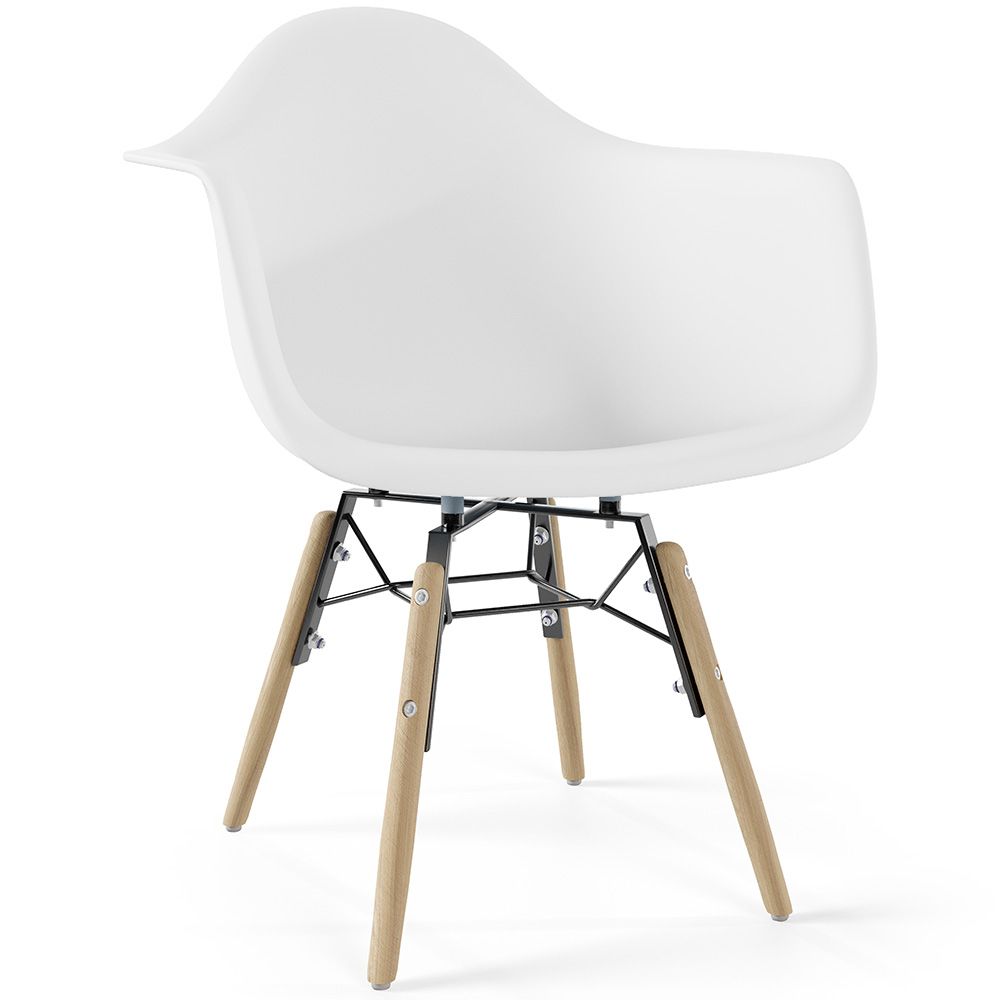 Children's Chair Scandinavian Design - Wooden Legs - Nordika image 8