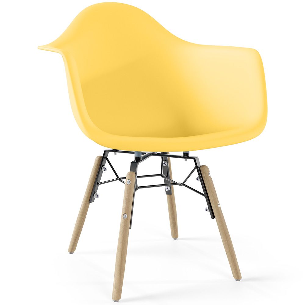 Children's Chair Scandinavian Design - Wooden Legs - Nordika image 8