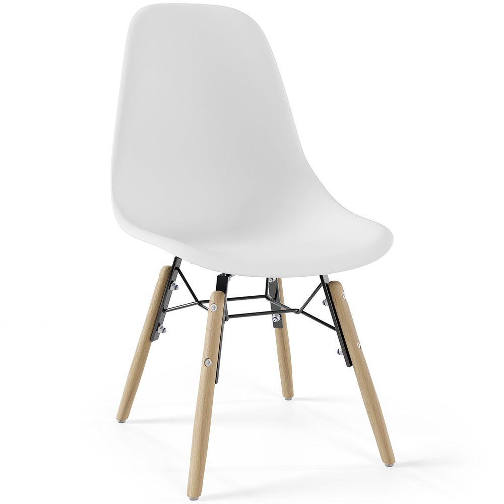 Children's Chair - Scandinavian Design - Wooden Legs - Skögur image 8