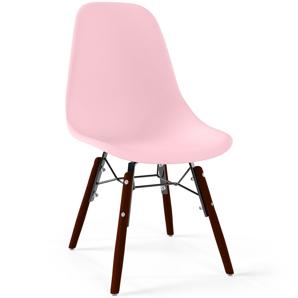 Children Chair - Scandinavian Design - Dark Wooden Legs - Skögur image 8