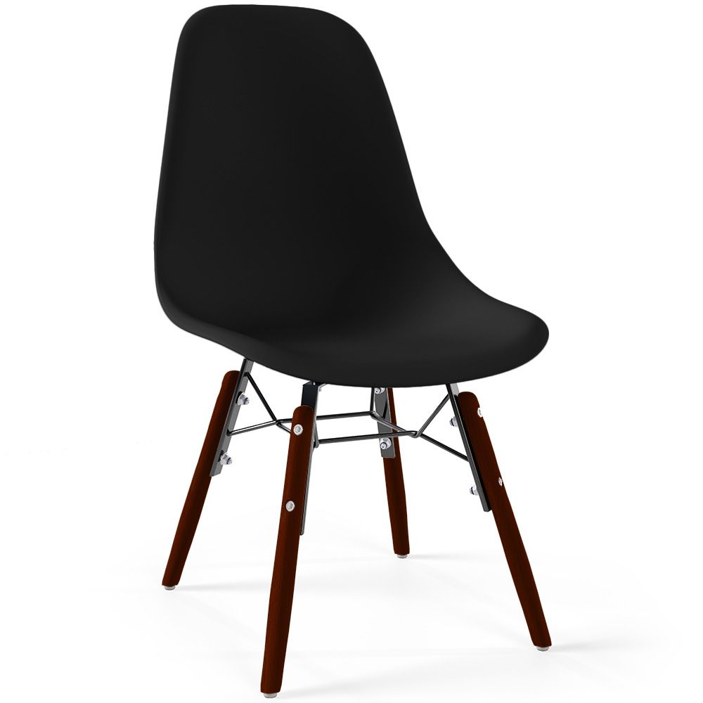 Children Chair - Scandinavian Design - Dark Wooden Legs - Skögur image 8